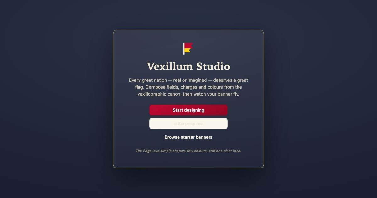 Screenshot of the Flag Designer demo