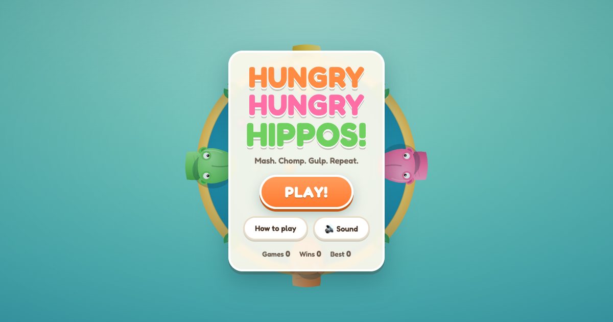 Screenshot of the Hungry Hippos demo