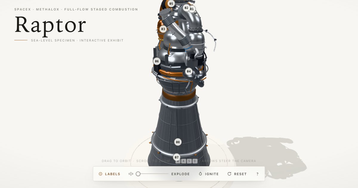 Screenshot of the Raptor Engine demo